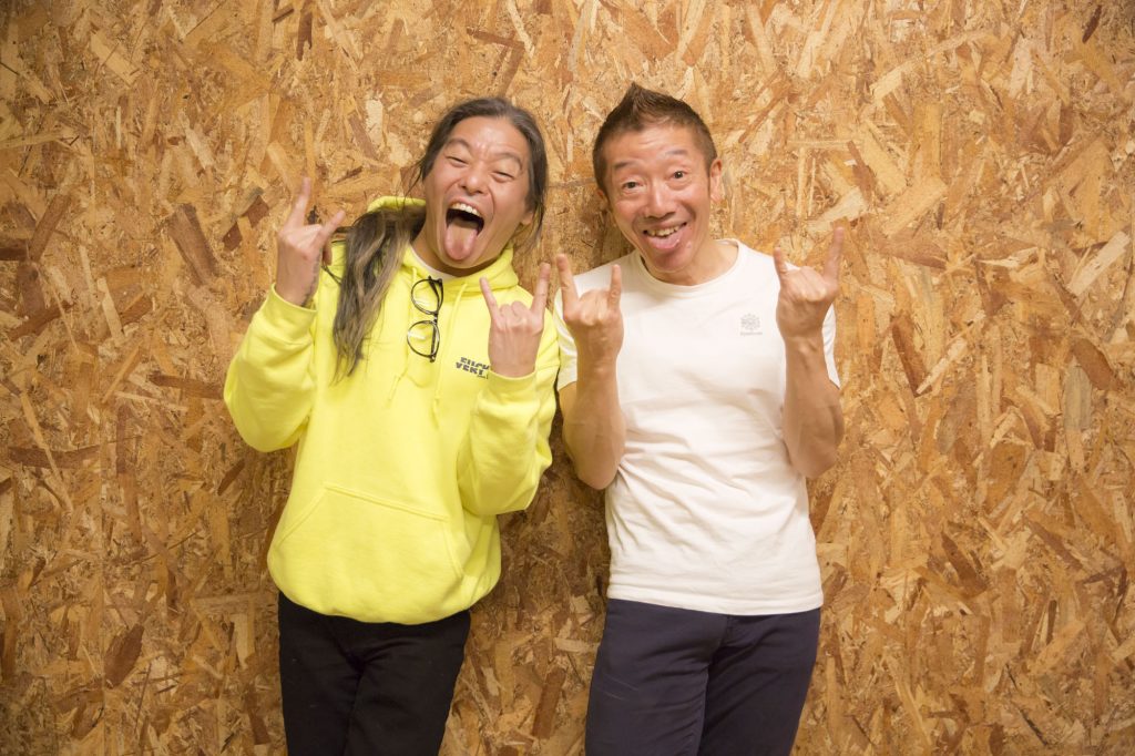 2019年2月5日 新田桂一さんと皆んなでパチリ コベヨガ神戸浜スタジオにて